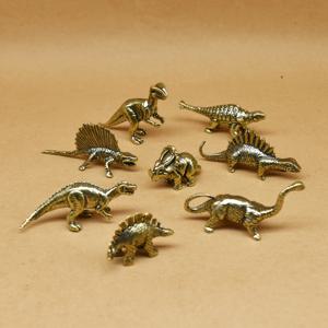 TEMU 컬렉터블 피규어, 3피스/5피스/8피스 쥬라기 황동 공룡 피규어 세트, 미니 빈티지 청동 공룡 조각상, 수제 동물 조각품, 거실, 침실 및 다양한 공간에 적합한 홈 데코