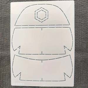 TEMU 할머니 스티칭 안경 케이스 템플릿 자, 실용적인 수제 도구, 재봉 도구, 재봉 및 스티칭에 이상적, 사용하기 쉬움