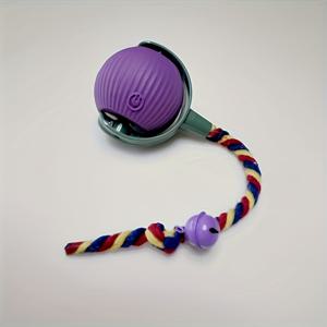 TEMU USB 충전식 고양이 장난감 볼. 자동 기능이 있으며, 내구성이 뛰어난 플라스틱 구조로 고양이를 위한 인터랙티브 엔터테인먼트를 제공합니다. 이 장난감 볼은 지루함을 완화하고, 고양이를 위한 지능형 자동 전동 장난감으로 역할합니다.