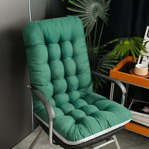TEMU 단색 벤치 쿠션 1개, 사무실용 좌석 쿠션 겸 등받이 쿠션, 리클라이너 및 흔들의자용 사계절용 도톰한 시트 패드, 여름 가정용 실내용, 그레이, 다크 브라운, 라이트 브라운, 진저 옐로우, 다크 그린, 라이트 캐멀 6가지 색상 중 선택 가능