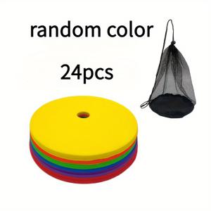 TEMU 랜드마크 패드 플랫 사인 디스크 플랫 라운드 마우스 축구 트레이닝 장애물 보드 농구