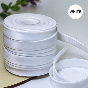 TEMU 다림질 필요 없는 광택 새틴 이중 주름 편단테 1.2cm X 12m | 치파오 자수, 의류 솔기, DIY 공예용 멀티 컬러 파이핑 리본