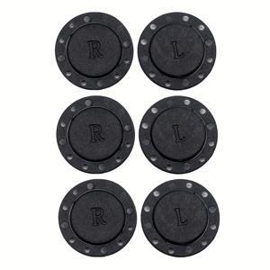 TEMU 6개/3쌍 라운드 자석 스냅 단추, 코트 스냅 패스너