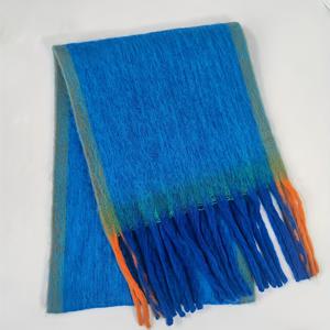 TEMU 심플 보더 솔리드 컬러 아우터 레이어 따뜻한 스카프 겨울용 부드럽고 플러시한 넥 워머 방한 쇼울