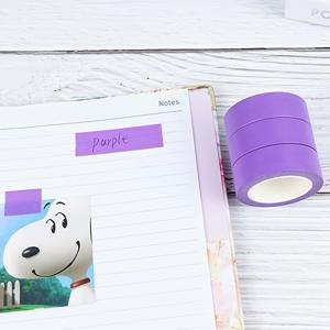 TEMU 테이프 10롤, 퍼플 와시 마스킹 테이프, 0.78인치/2cm 너비, 미술, 공예, 페인팅용 - 잔여물 없음, 쉽게 벗겨짐, 용제 저항성, 페인트 도포 보호용, 자동차 스프레이 페인트 가장자리 보호용, 저점도, 유리에 부착하기 쉬움, 잔여물 없음