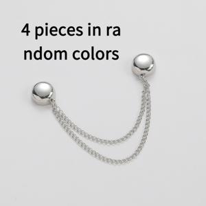 TEMU 4개입 바지단 고정 클립 자석 단추 바지소매 바지밑단 고정 클립 바지길이 조절