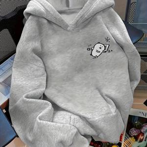 TEMU D92- 여성용 스트리트웨어 편안하고 패셔너블한 가을/겨울 스웨트셔츠, 여성용 캐주얼 귀여운 Y2K 자조적인 곰 프린트 일본 스타일 패턴 후드 스웨트셔츠, 활용도 높은 캐주얼 프린팅 빈티지 프린트 여성용 가을/겨울 패셔너블한 후드 스웨트셔츠, Y 후드티 - WXY362