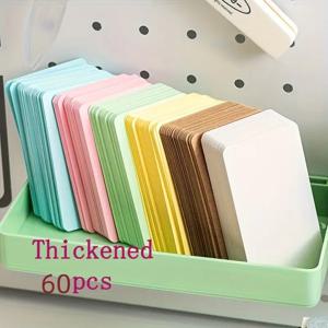 TEMU 마카롱 컬러 팔레트가 특징인 카드스톡 60개 세트 - 정교하고 미니멀한 스타일로, 기업 행사, 결혼식, 생일 파티, 크리스마스, 발렌타인데이, 초대장, 엽서, 명함 및 카드에 적합