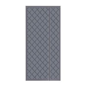 TEMU 1개 겨울 필수 자석 단열 도어 커튼 - 노출형, 좌우문용, 두꺼운 보온 및 방풍, 에너지 절약 단열, 가정 및 상업용 | 크리스마스