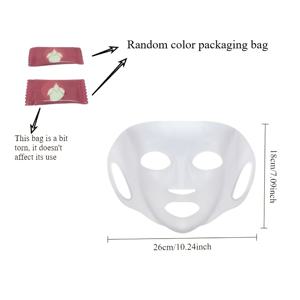 TEMU 3개 실리콘 단면 마스크 및 마스크 세트 고정 스트랩 - 이어루프, 재사용 가능한 습식 압박 페이셜 뷰티 마스크, 코, 볼, 입술에 적합 - 제로 오일, 배터리 불필요, 뷰티 향상 | 우아한 디자인 | 실리콘 소재