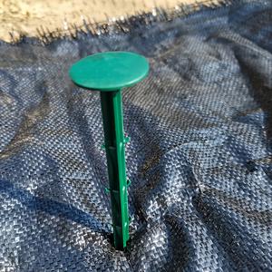 TEMU (90개 세트) 6.3인치 헤비듀티 전문가용 플라스틱 조경 못 - 다목적 잡초 방지 천, 침식 방지 그물, 방수 천 더미 (6.3인치 더미)