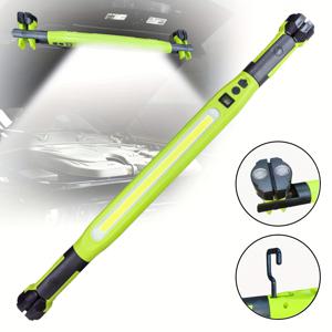 TEMU 충전식 마그네틱 LED 작업등 스트립, 고휘도, 무선 휴대용 검사 램프 (강력한 마그네틱 후크 포함, 이중 사용 가능), 자동차 수리 캐빈 조명 및 작업장 지하실 작업에 적합