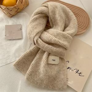 TEMU 1개 여성용 겨울 스카프, 부드러운 스카프, 두꺼운 보온 목도리, 우아한 플로럴 스카프, 학생용 겨울 보온 스카프, 패셔너블 다용도 스카프