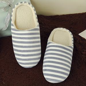 TEMU 아늑한 양털 패턴 슬리퍼, 우아한 봉제 안감 신발에 슈퍼 소프트 슬립, 따뜻하고 편안한 신발