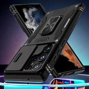 TEMU 삼성 S26 S25 S24 S23 S22 S21 S20 울트라 A42 A22 A12 A32 A33 A51 A52 A72 A71 A73 A53 A14 A13 A34 A54 A23 호환 슬라이드 카메라 커버 내장형 회전형 링 킥스탠드 [풀 카메라 보호] 보호 케이스