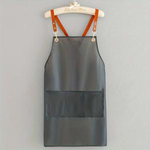 TEMU 스타일리시하고 내구성이 뛰어난 올인원 아포 - 내구성, 투명한 아포, 조절 가능한 스트랩, 헤어디스커, 바버, 하우스위프, 셰프를 위한 이상적인 선택 - 모든 크기에 적합, 브라운/그린/화이트 옵션, 바버 아포|조절 가능한 스트랩 아포|내구성 있는 플라스틱 아포