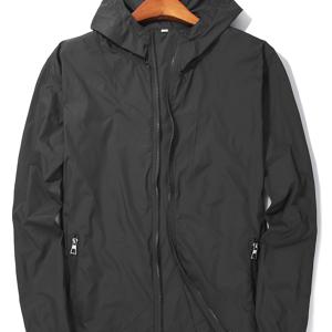 TEMU 남녀 공용 패셔너블한 새로운 긴팔 후드 재킷 - 통기성, 속건성, 경량, 커플, 해변 및 야외 활동에 적합. 이 초박형 경량 재킷은 낚시 등 여름 야외 활동에 적합합니다.