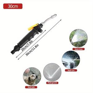 TEMU 30Cm 48Cm 56Cm 차량용 비ュ티 왁스 물 세척 건 차량 세척기 고압 물총 세차 에어컨 가전제품