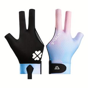 TEMU 1pc WRELS 전문 스누커 장갑, 왼손 세 손가락 빌리어드 장갑, 통기성, 가벼움, 미끄럼 방지 및 신축성, 스누커 빌리어드에 완벽한, 빌리어드 액세서리