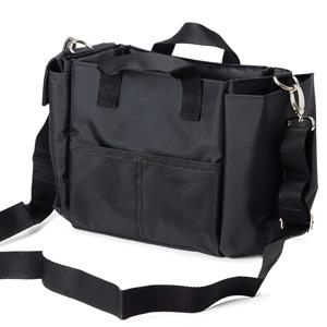 TEMU 미용사 보관을 위한 크로스바디 숄더백이 있는 대용량 웨딩 터치업 파우치, 화장품 정리함 포함 메이크업 백