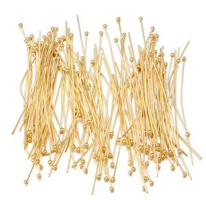 TEMU 400개 20mm 혼합 색상 스테인리스 스틸 구슬 볼 핀, 둥근 머리, 색상 퇴색 방지, 유연하고 절단 가능, 목걸이, 팔찌, 귀걸이 공예에 적합