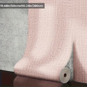 TEMU 19.68×110.23인치, 1.5mm 두께, 접착식 XPE 벽지 롤 | 3D 모던 스타일 장식 벽 스티커 | 떼어내어 붙이는 방식, 재단 가능, 간편한 설치 | 주방, 욕실, 거실 및 식당 배경 벽면 개조에 적합