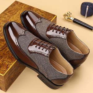 TEMU 신상 비즈니스 포멀 조각 비즈니스 캐주얼 구두, 영국 스타일 편안하고 통기성 좋은 브로그 남성화, 다용도 신사용 캐주얼 웨딩 워크 파티 구두