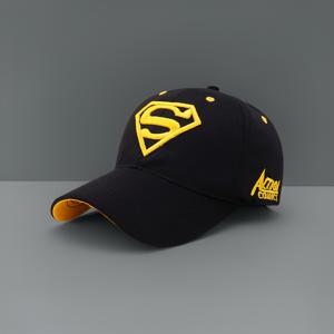 TEMU 슈퍼맨 레터 자수 모자 1개, 패셔너블한 모자, 야외 여행용, 여름 자외선 차단, 발렌타인데이, 생일 선물, 친구를 위한 이상적인 선물