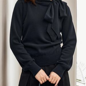 TEMU 여성용 스타일리시 긴팔 스웨터, 단색 터틀넥, 편안한 풀오버