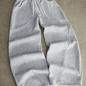 TEMU 남성 캐주얼 바지, 편안한 원단, 탄성 허리, 남편과 남자친구를 위한 선물, 사계절 야외 활동에 적합