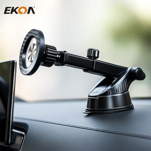 TEMU 자동차용 휴대폰 거치대 1개, 흡입 컵형 인기 차량용 휴대폰 홀더, 센터 콘솔 및 유리용 신축식 휴대폰 거치대, 360도 회전, 270도 회전 헤드, 흡입 컵형 대시보드 거치대, 부드러운 PVC 소재 차량용 휴대폰 홀더 - 차량 내비게이션용 강력한 흡착력의 마그네틱 휴대폰 거치대