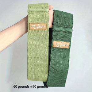 TEMU 파운드지 저항 밴드, 엉덩이 탄력 운동 밴드, , 요가, 피트니스 및 홈 운동용 패브릭 밴드