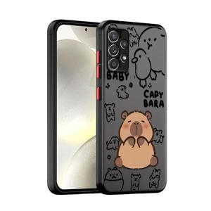 TEMU 휴대폰 케이스 - 삼성 갤럭시 A15 A07 A04 A04E A04S A12 A20 A06 A50 A14 A30S A11 A70 A05 A02 A02S A03 코어 A03S A16 A17 A13 A30 호환 케이스, 만화 카피바라 폰 커버