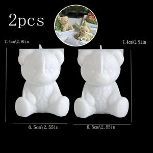 TEMU 2개 - 레진 실리콘 몰드 2가지 스타일 실리콘 몰드 동물 비누 레진 공예 석고 양초 몰드 수제 아이스 큐브 몰드 홈 데코 선물