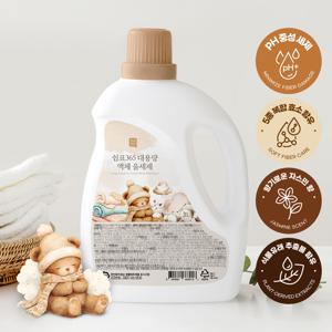 TEMU 쉼표365 대용량 액체 중성 울세제 3L x 1개 세탁 일반 드럼 겸용