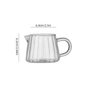 TEMU 1개 골지 유리컵, 유리 커피컵, 내열성 음료 용기 빈티지 스무디컵 투명 유리 와인 아이스 맥주컵, 음료컵, 주방 유리제품, 스무디컵, 간편한 디자인, 재사용 가능한 유리제품, 바 액세서리