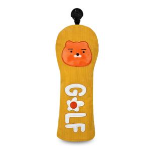 TEMU 곰돌이 패턴의 두꺼운 골프 클럽 방진 커버, 골프 장비 보호에 훌륭한 액세서리