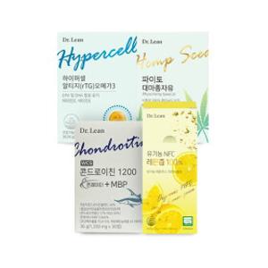 닥터린 인기상품 한번에 골라담기 (레몬즙/하이퍼셀 오메가3/콘드로이친 1200/멜라바인 外)