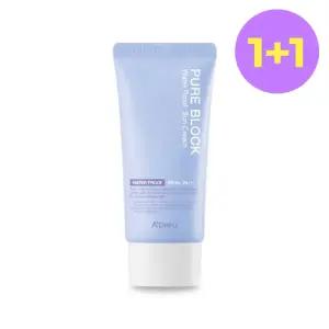[1+1][어퓨] 퓨어 블록 내추럴 워터프루프 선크림 50ml