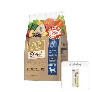 ANF 6free 플러스 인도어 독 연어 흰살생선 5.6kg, 1개 + 도기맨 HS프로용발톱깎이, 1개