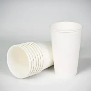 테이크아웃컵 16온스 무지 종이컵 100개 카페 일회용