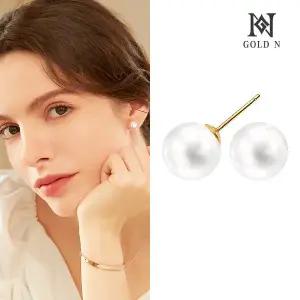 [골드앤]*랜쇼페 특가* 골드앤 14K 심플 진주 10mm 귀걸이 YG