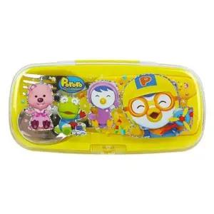 [핫트랙스]뽀로로 정품 스푼포크 케이스 큐티세트 new