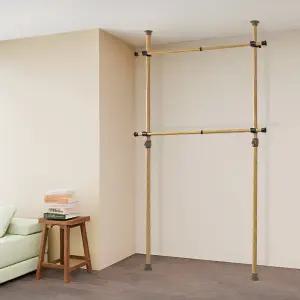 가화행거 우드 2단 옷걸이 행거 W3SLB2200