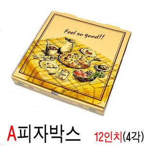 피자박스/12인치/A사각/100개/노루지 포장 소스용기