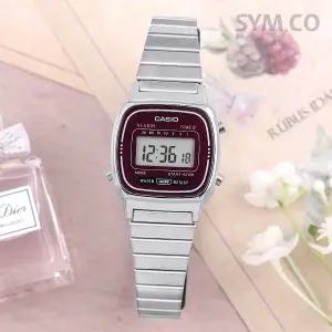 정품 스타샵 LA670WA-4 카시오 여성 디지털 시계 c14.