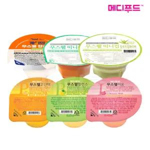 메디푸드 영양푸딩 무스웰 칼슘디(75g)/이온(90g)/고단백(100g)/밸런스(100g)/미니컵 이뮨(80g)/미니컵 칼로리업(80g)