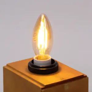 LED 에디슨 촛대전구 4W E14 E17 DS