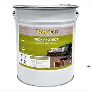 본덱스 데킹 오일 20L 오일스테인 강력한침투력 외부의 데크 및 테라스 마감 전용 천연 데크제용