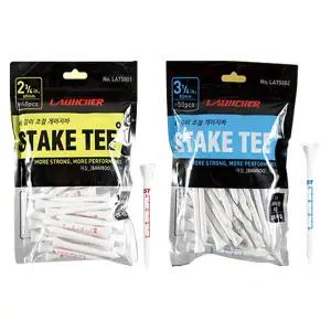 Stake Tee - 길이조절 대나무 골프티